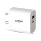 USB Wall Fast Charging Power Adaptor With Micro Usb Cable (White)