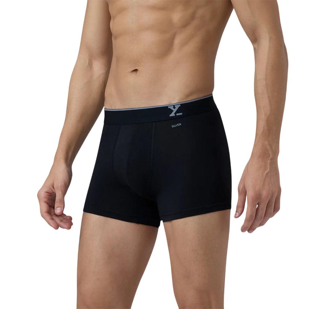 Intellifresh Cotton Stretch Solid Men Trunks
