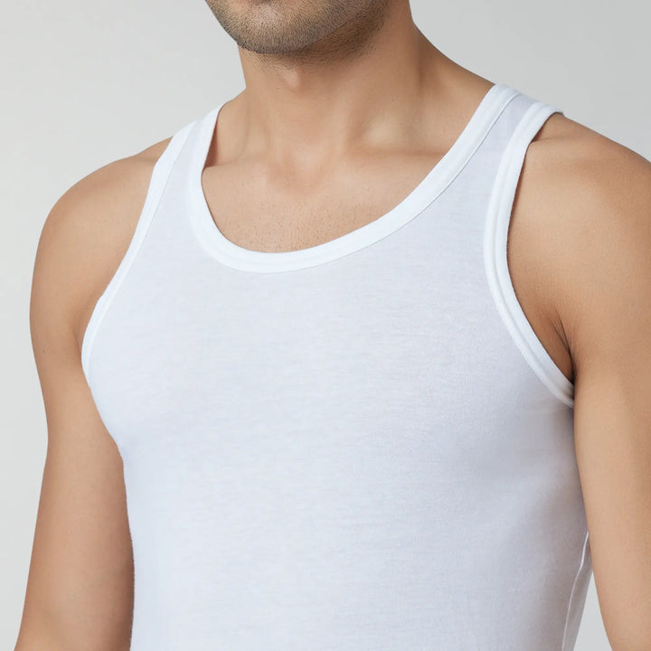 Intellisoft Modal-Cotton Men's Vest (Pack of 2)