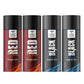 Red Spice + Black Vibe Deo Spray - (150ml x 4)