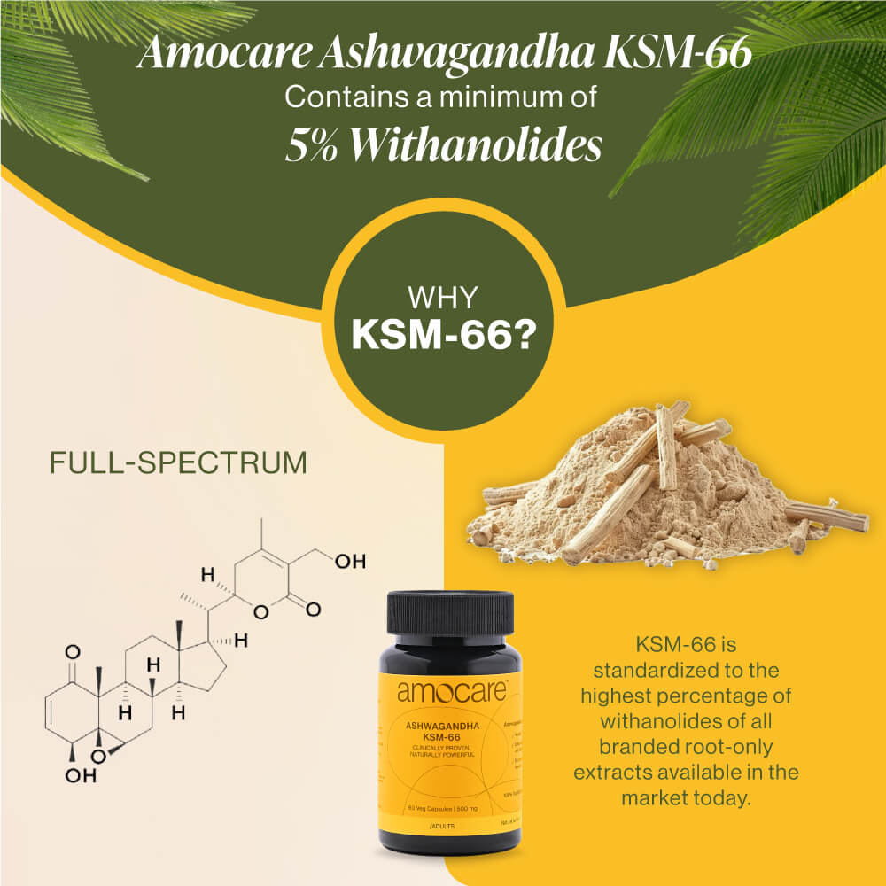 Ashwagandha KSM66 Capsules (60 Capsules)