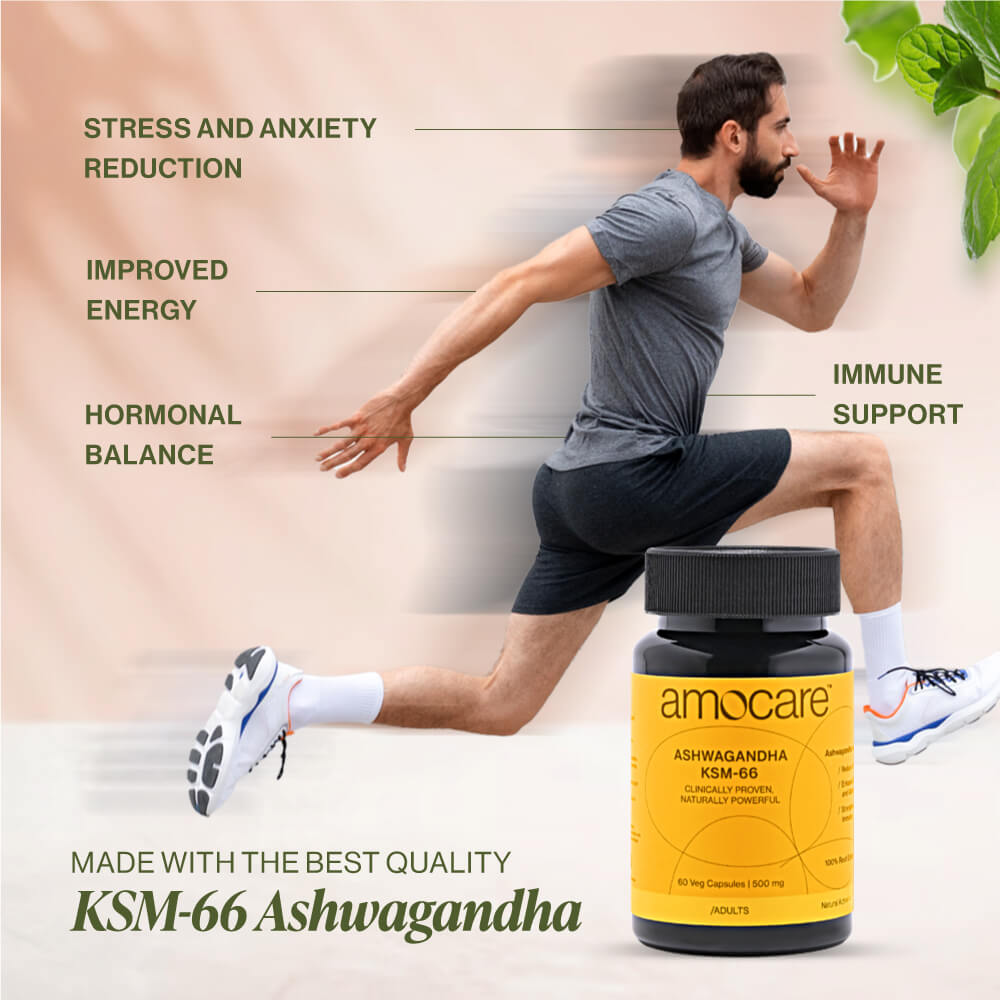 Ashwagandha KSM66 Capsules (60 Capsules)