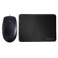 Wired Mouse with Non Slip Mouse Pad