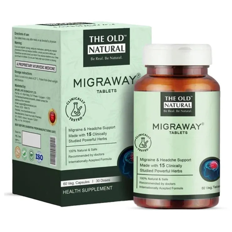 Migraway For Migraine And Headache Relief -60 Tablets