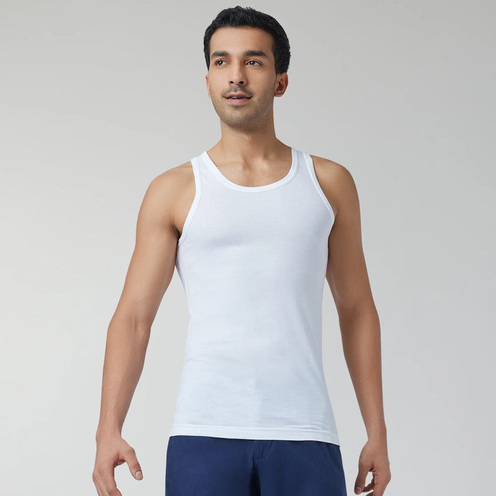 Intellisoft Modal-Cotton Men's Vest (Pack of 2)