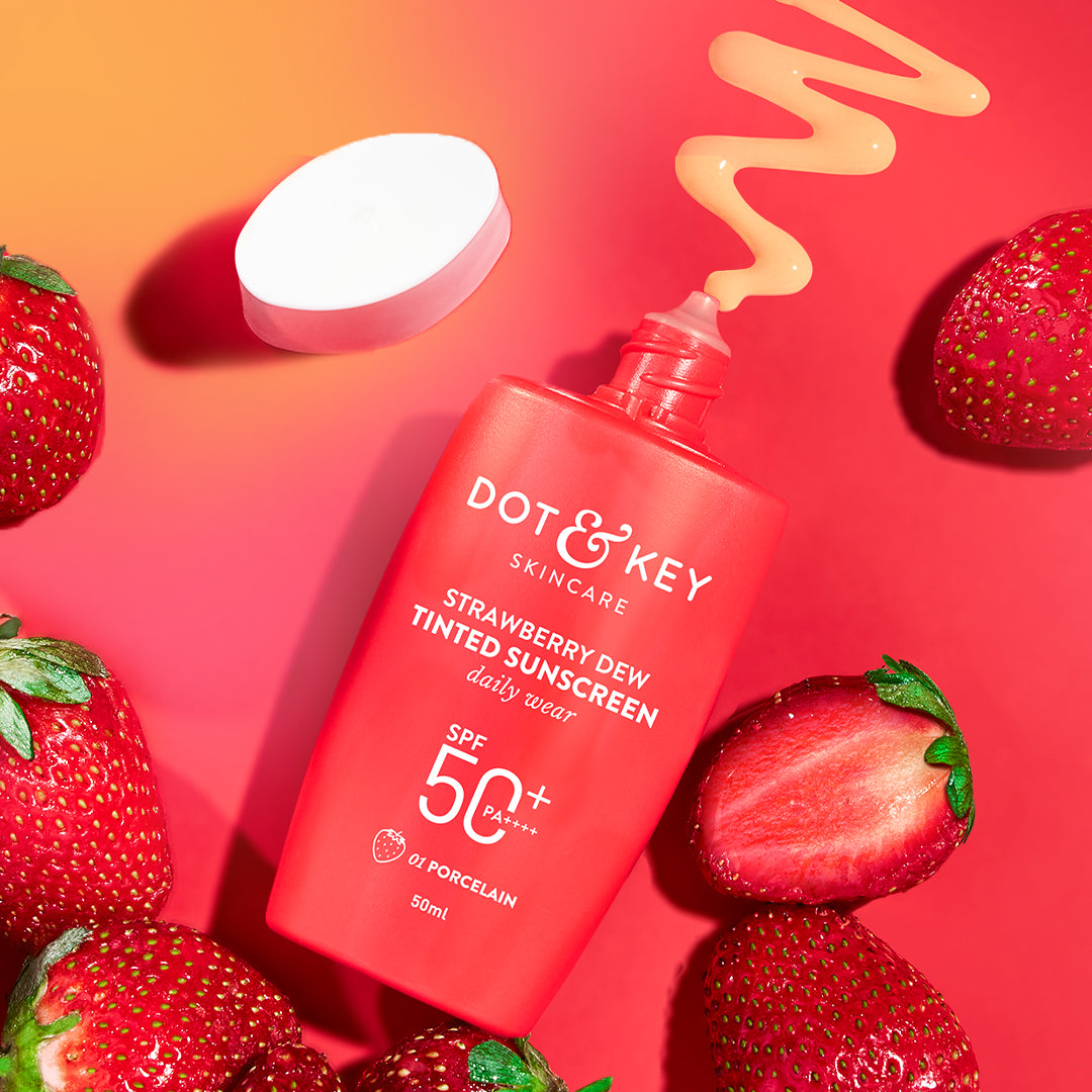 Strawberry Dew Tinted Sunscreen SPF 50+ PA++++ (50g)