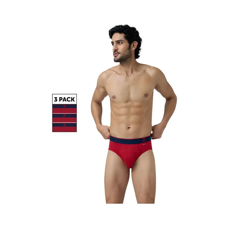 Traq Cotton Men Briefs (Pack of 3)