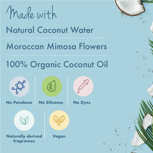 Coconut Water and Mimosa Flower Conditioner - Volume and Bounty Conditioner