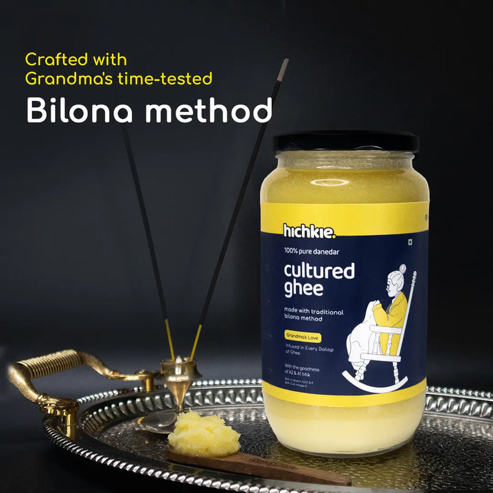 Cultured Bilona Ghee (1000ml)