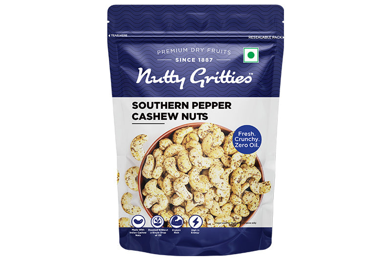 Southern Pepper Cashew Nuts - 200g