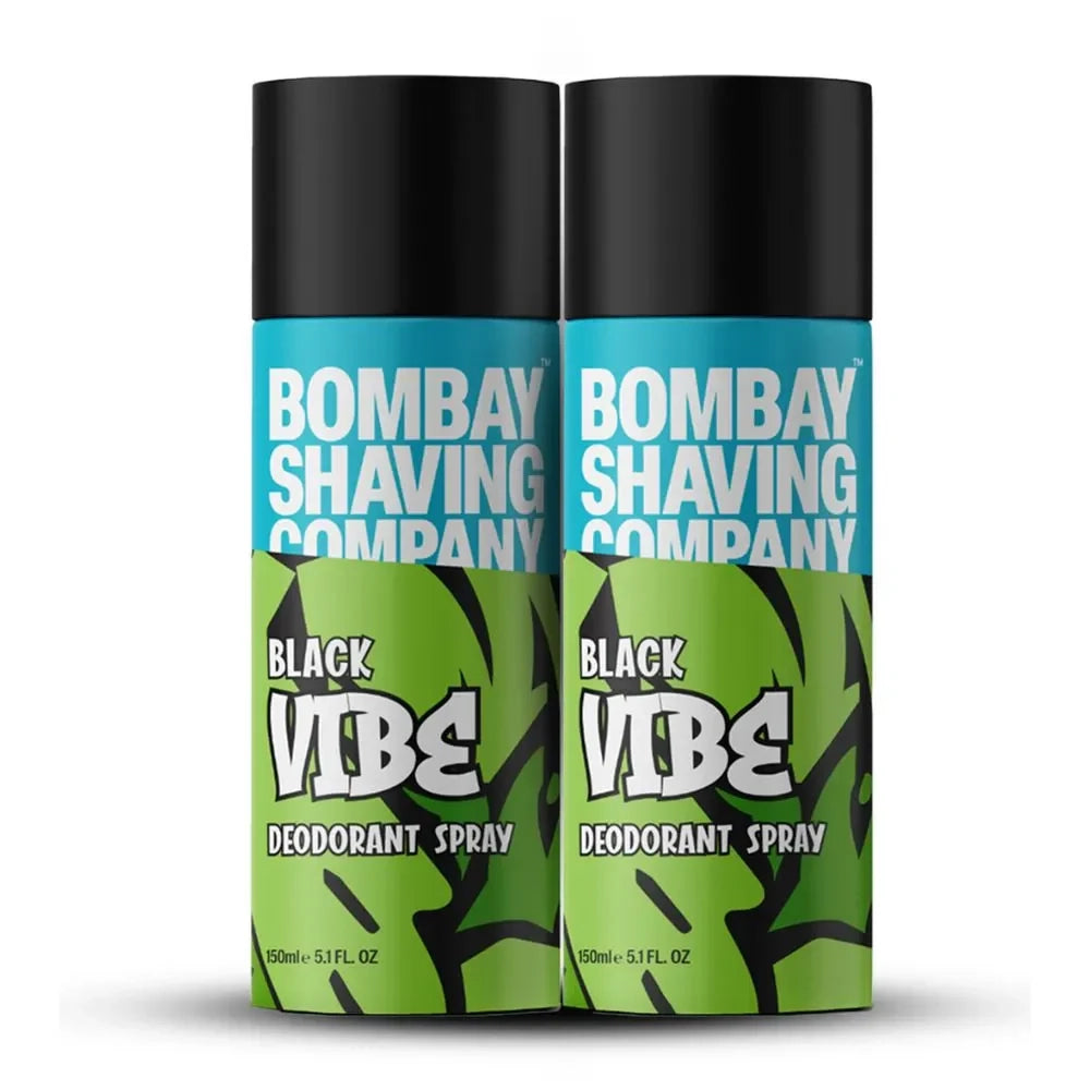 Black Vibe Deo for Men (150ml x 2)