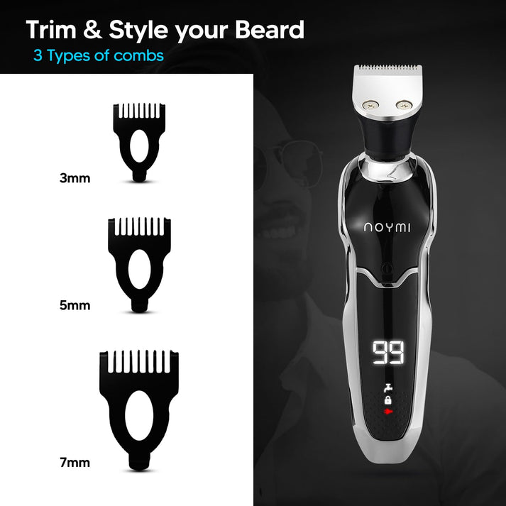 Cordless 4-in-1 Electric Shaver For Men