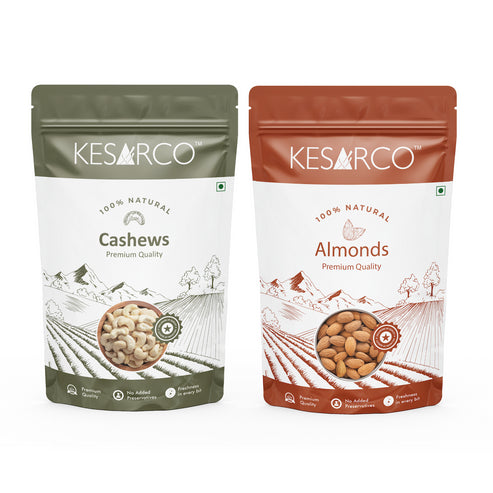 Almonds and cashews combo