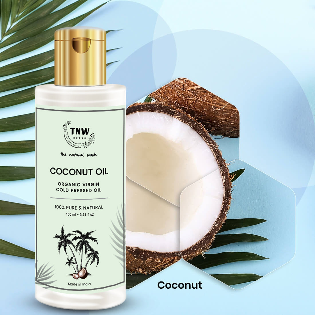 Cold Pressed Virgin Coconut Oil-100ml