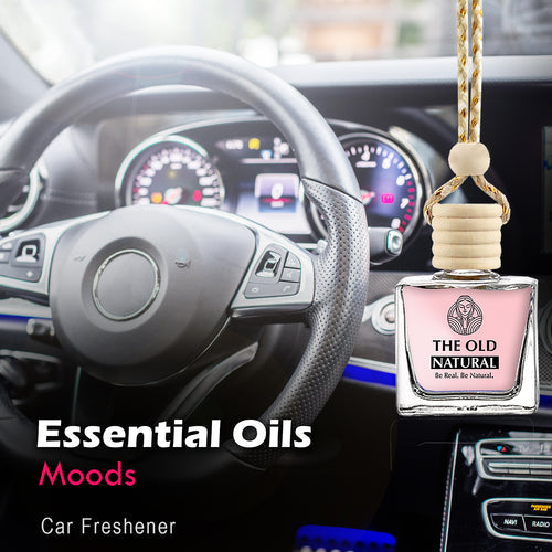 Moods Car Air Freshener with Essential Oil (10ml)