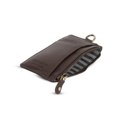 Leather Unisex Cardholder (Brown)