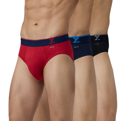 Traq Cotton Men Briefs (Pack of 3)