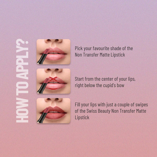 Non-Transfer Creamy Matte Lipstick (3g)
