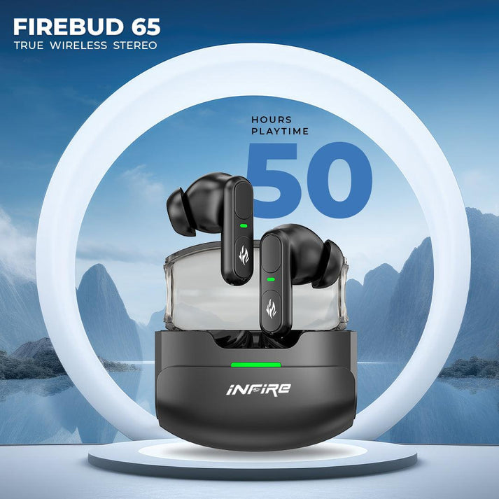 FireBuds 65 True Wireless 50H Playtime Earbuds with ENC