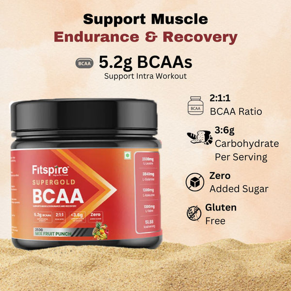 Super Gold BCAA with Free Shaker