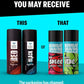 Red Spice + Black Vibe Deo Spray - (150ml x 4)