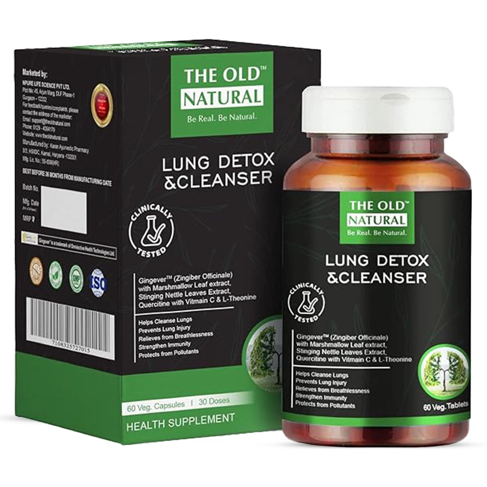 Lung Detox & Cleanser Ayurvedic Tablet-60 Tablets