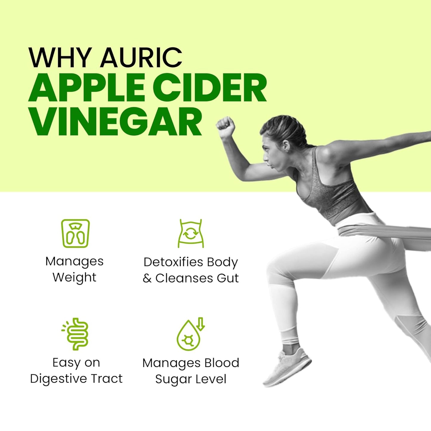 Apple Cider Vinegar - 80 Tablets