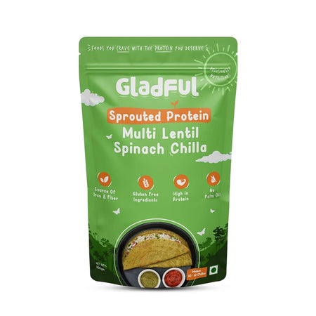 Lentil Spinach Chilla Mix (200g)