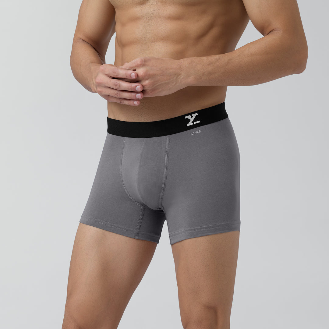 Aero Cotton Strech Solid Men Trunk