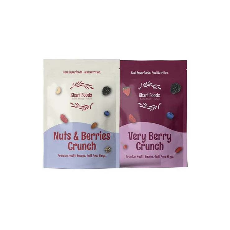 Nuts and Berries Crunch Mix Combo - (250g x 2)