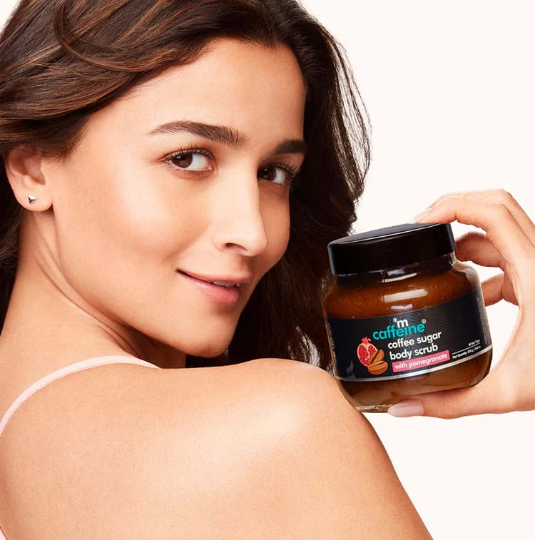 Coffee Sugar Body Scrub with Pomegranate - 250gm