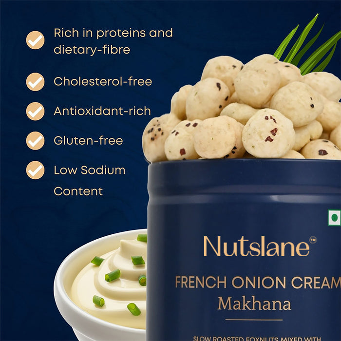 French Onion Flavour Makhana - 50g