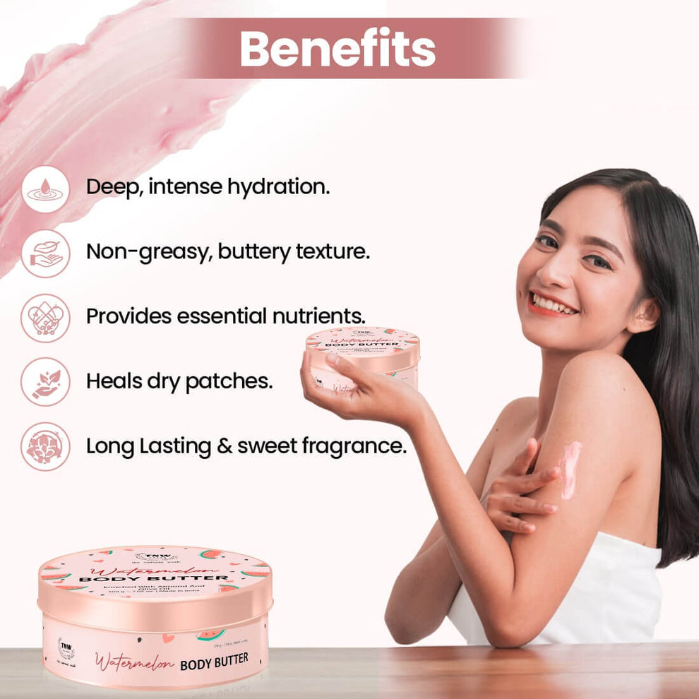 Watermelon Body Butter for Skin Soothing (200g )