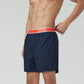 Cotton Men's Boxer Shorts Pitch Black and Navy Blue (Pack of 2)