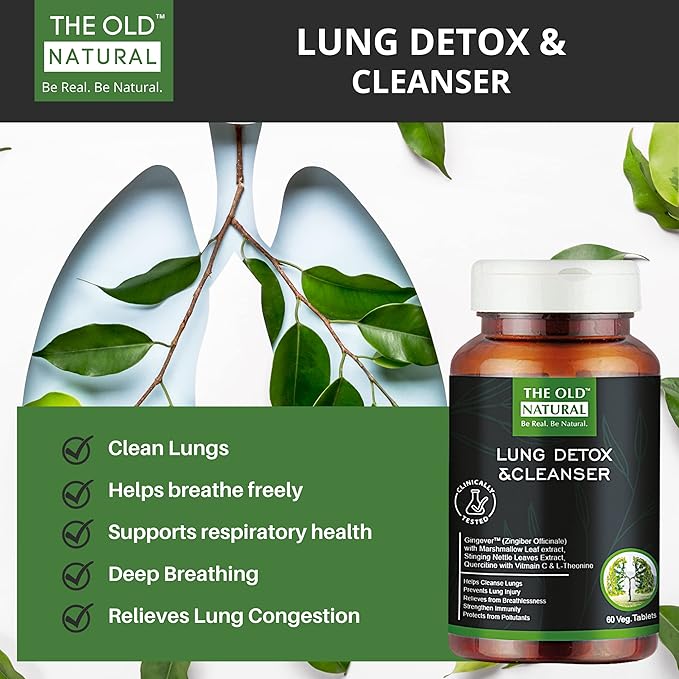 Lung Detox & Cleanser Ayurvedic Tablet-60 Tablets