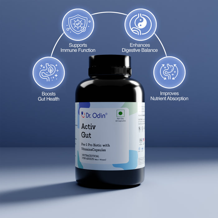 Activ Gut Supplement (30 Capsules Each Pack)