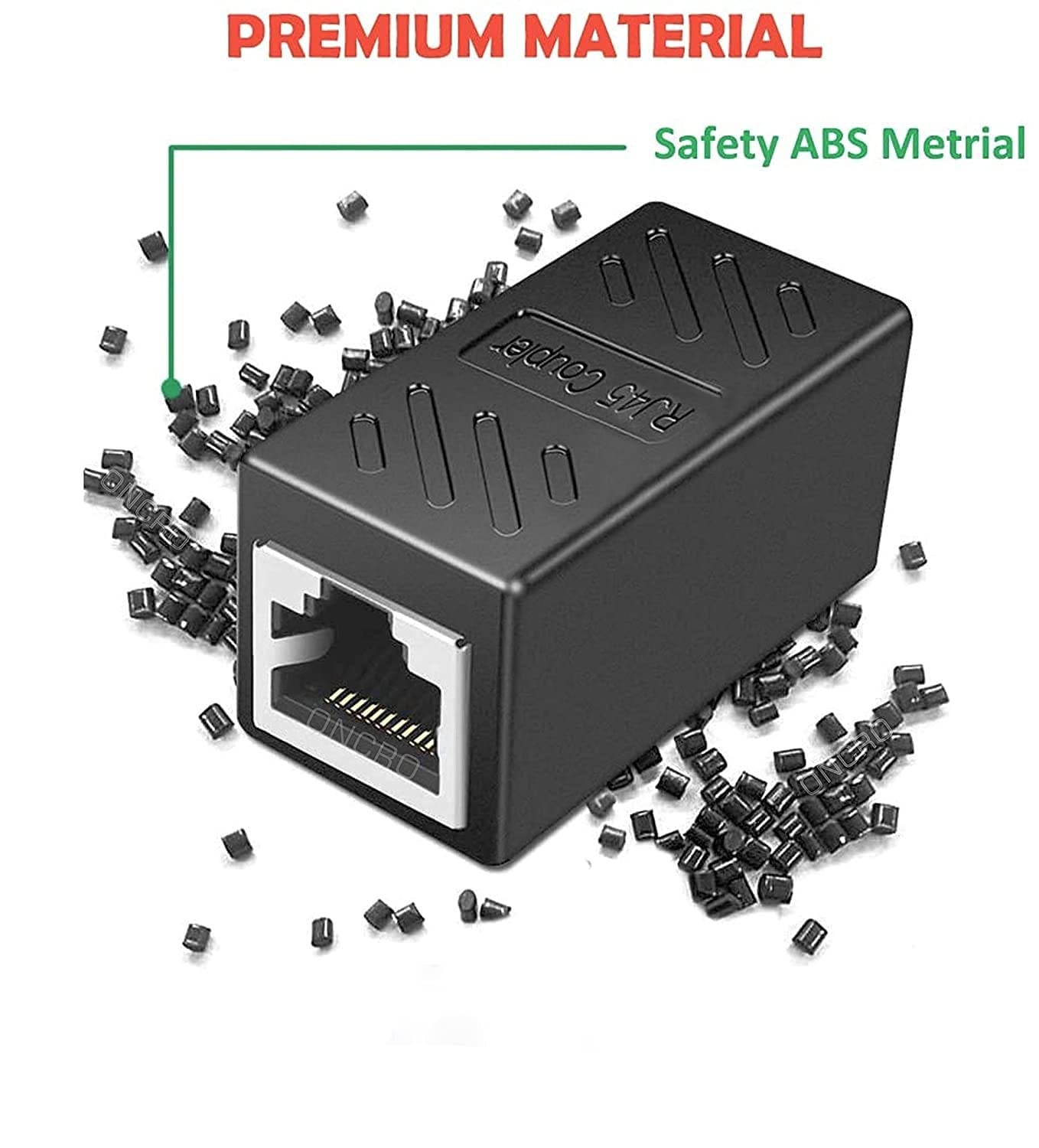 Female to Female Ethernet LAN Cable Connector Adapter