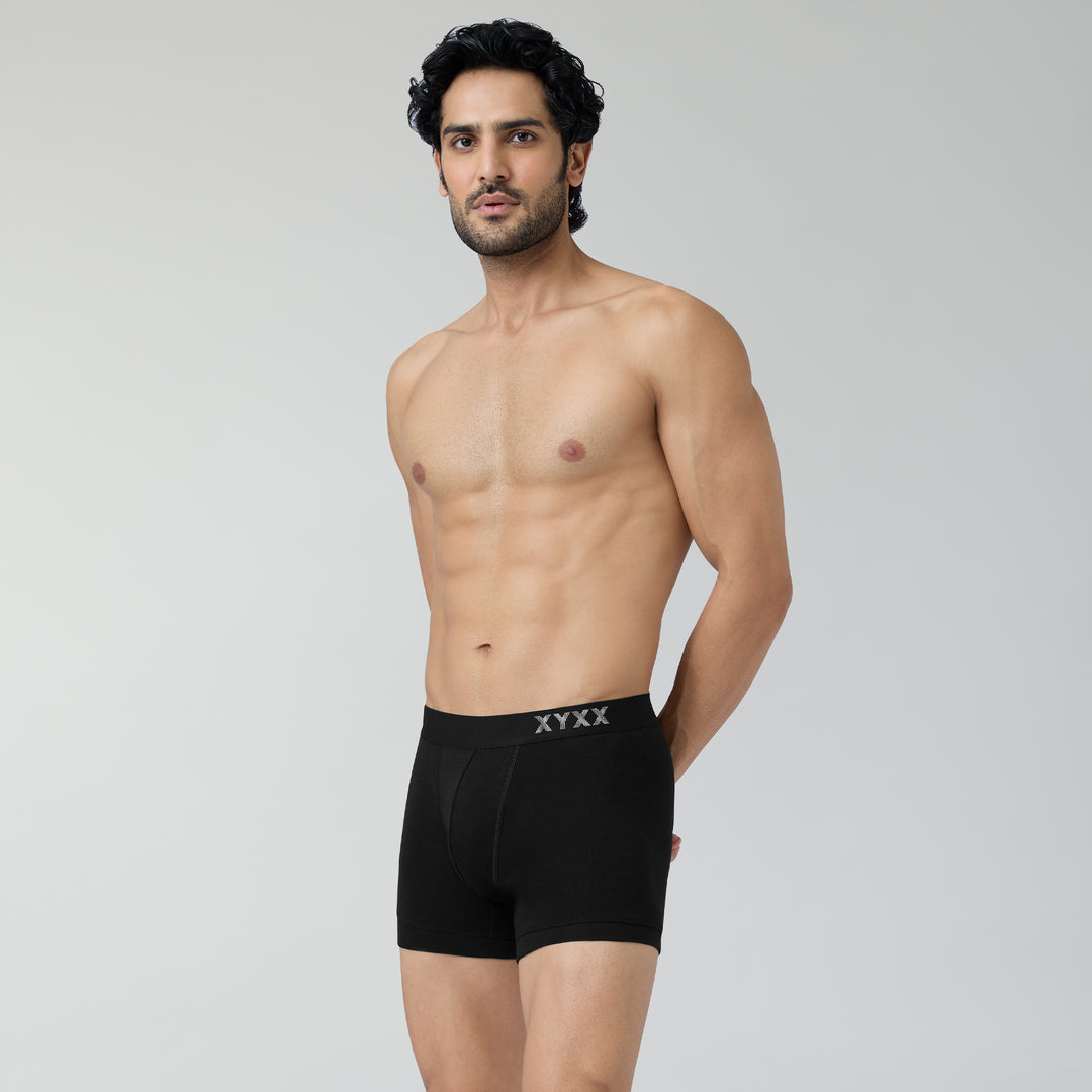 Aero Cotton Strech Solid Men Trunk