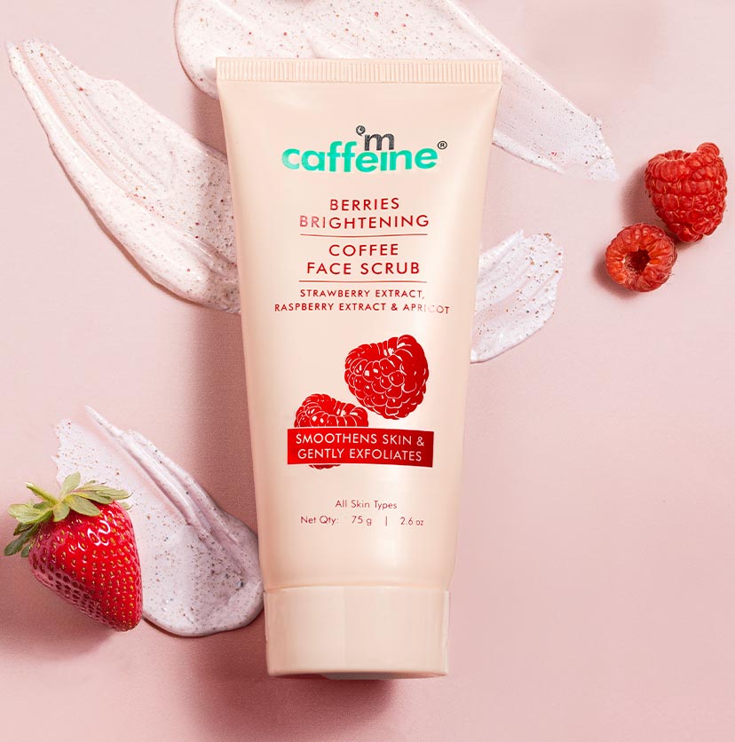 Berries Brightening Coffee Face Scrub (75g x 2)