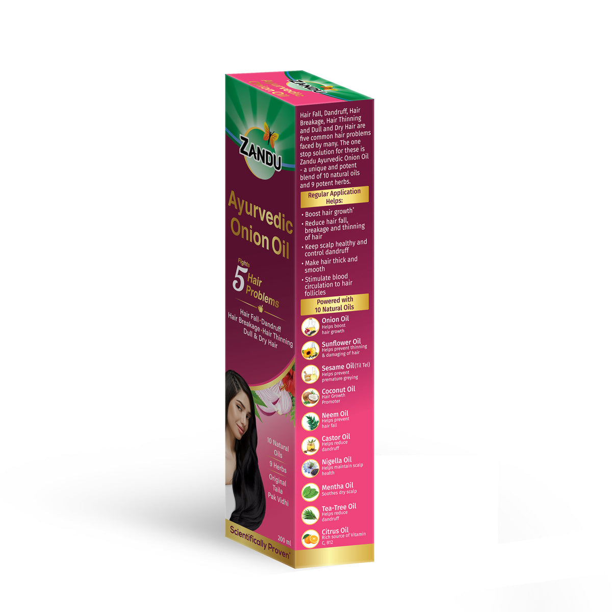 Ayurvedic Onion Hair Oil (200 ml)