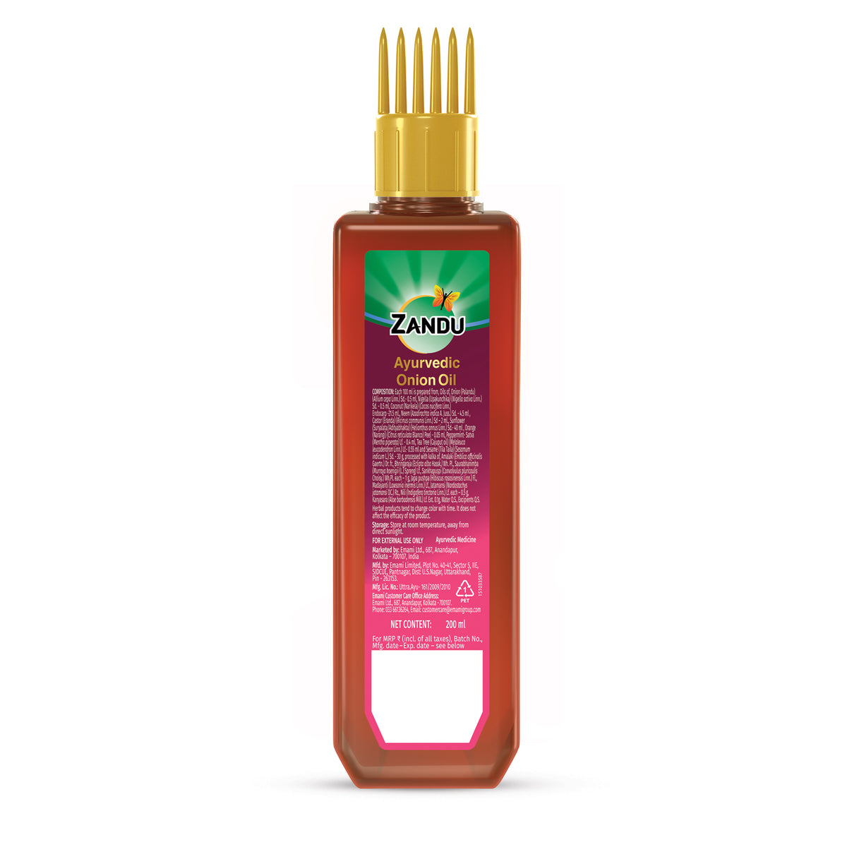 Ayurvedic Onion Hair Oil (200 ml)