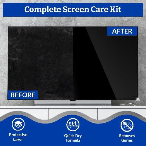 Screen and Lens Cleaner with Microfiber Cloth - 250ml