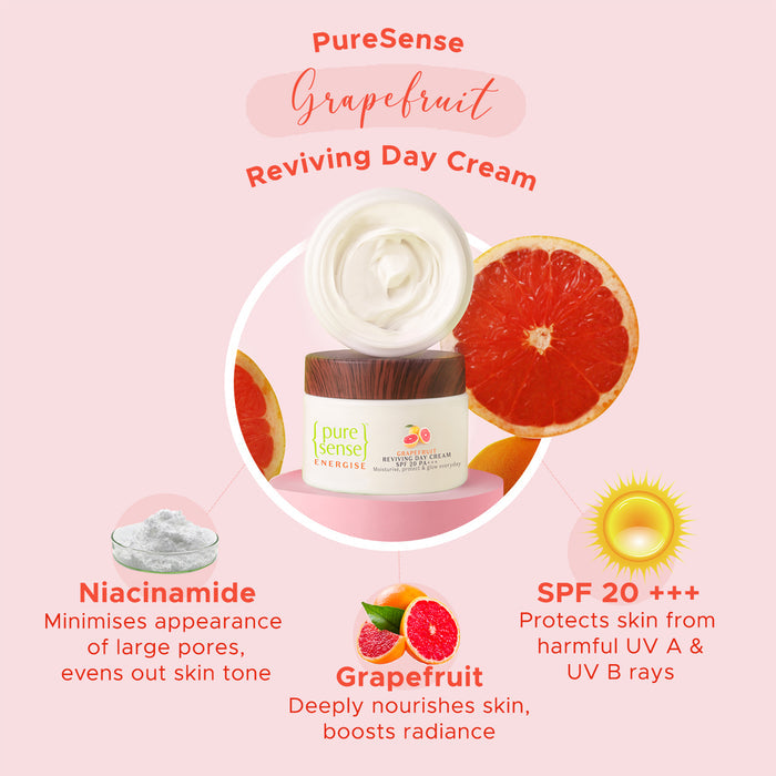 Grapefruit Reviving Day Cream with SPF 20 PA+++ - 50ml