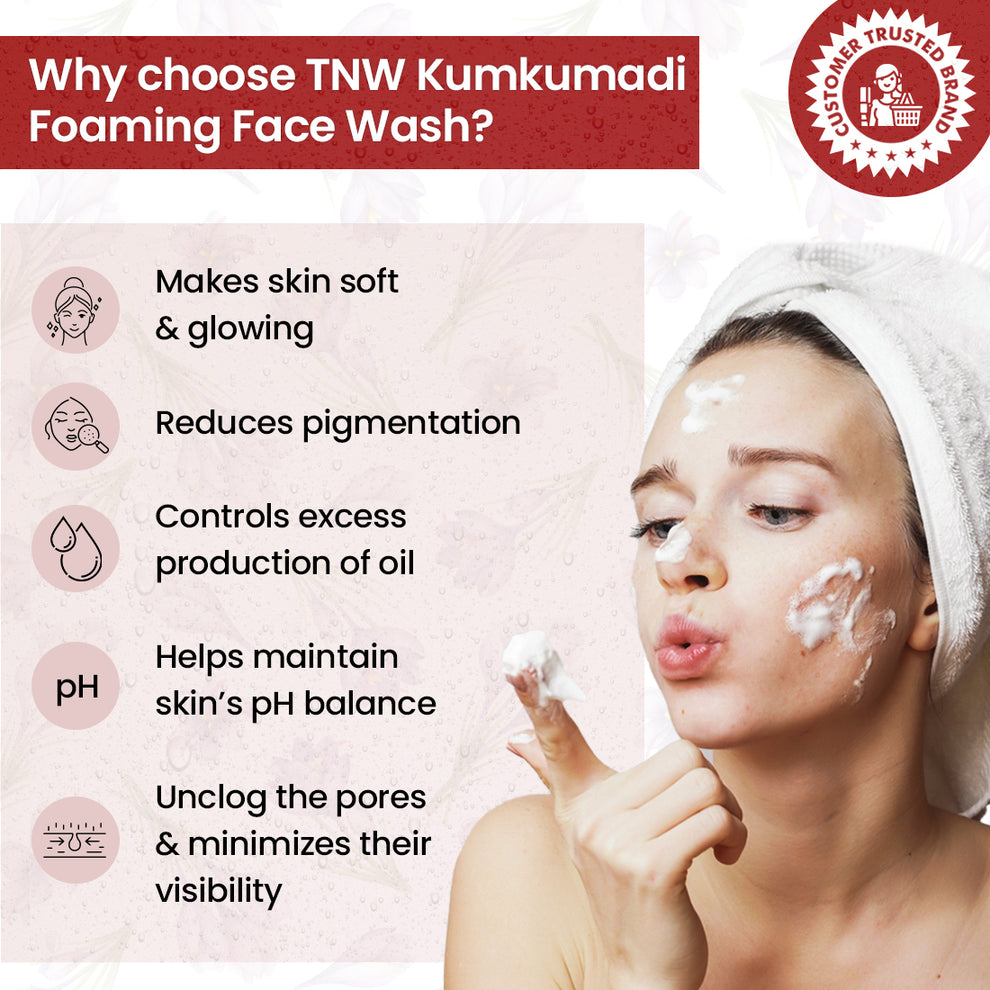 Kumkumadi Face Wash For Glowing Skin-100ml