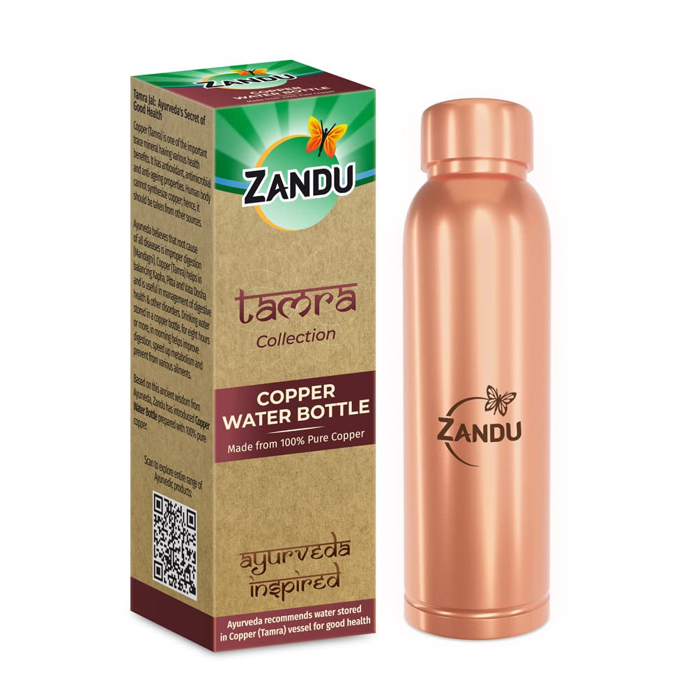 Copper Water Bottle (950ml)