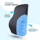 Orthopedic Memory Foam Lumbar Ventilated Support Backrest Cushion