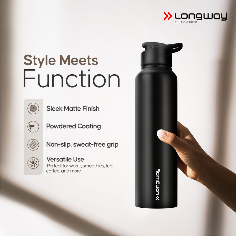 Stainless Steel Water Bottle (1Ltr)