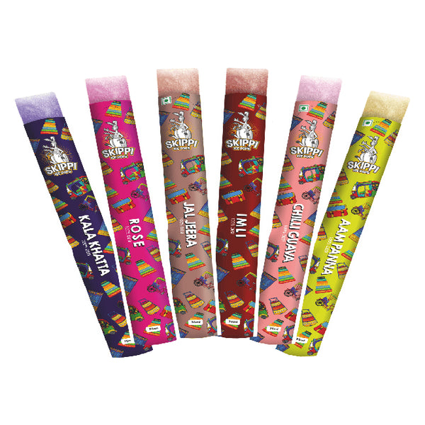 All Desi Flavour Natural Ice Pops Box - (70ml x 12)