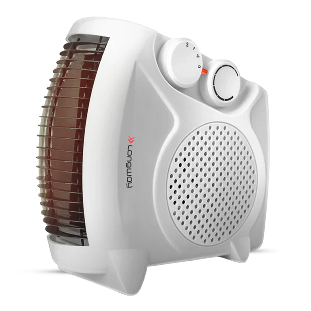 Hot Max Fan Room Heater - White