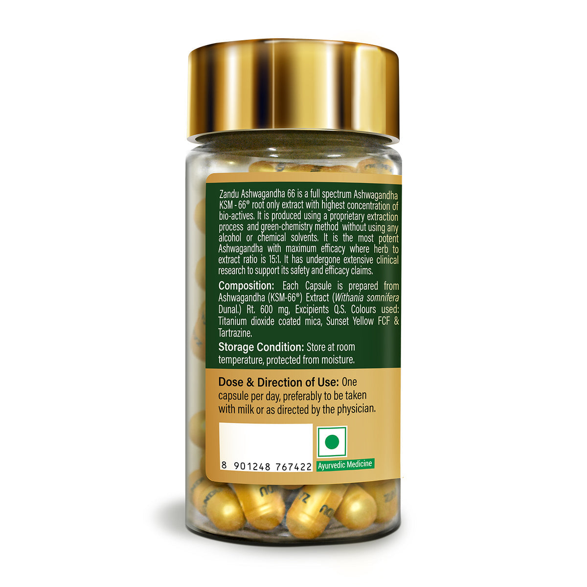 Ashwagandha KSM (60 Capsules)